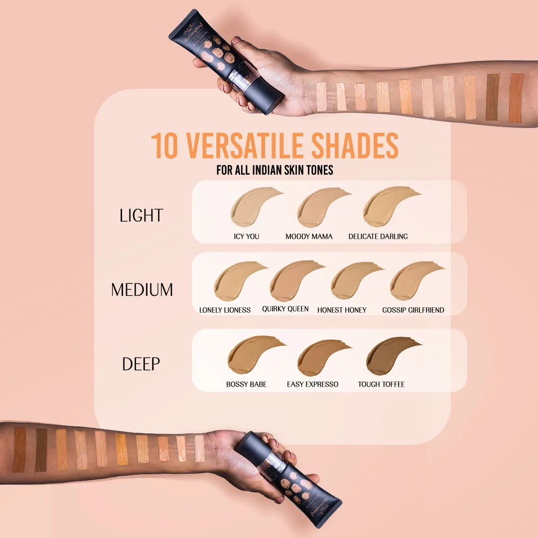 Tough Toffee- Skip Everything Blurring Serum Skin Tint  4-in-1 Benefits