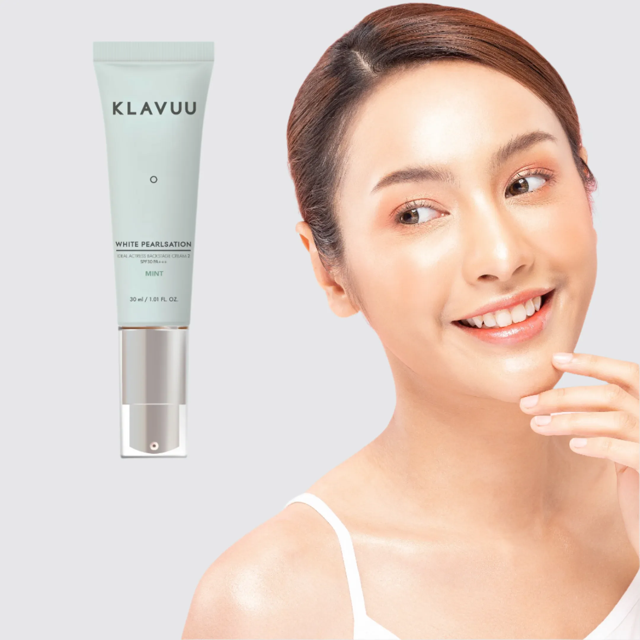 White Pearlsation Ideal Actress Backstage Cream #3 Mint