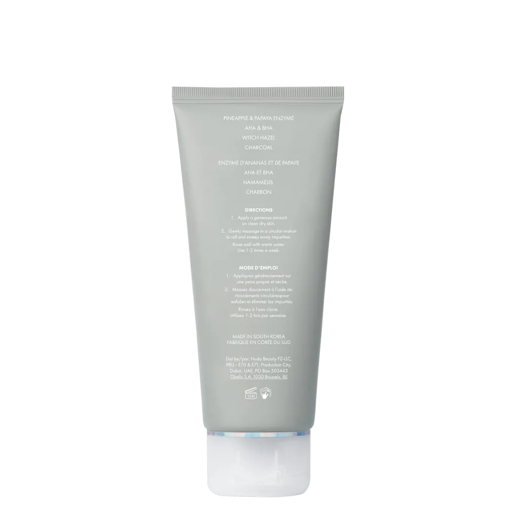 Wishful Yo Detox Charcoal Face & Body Enzyme Scrub